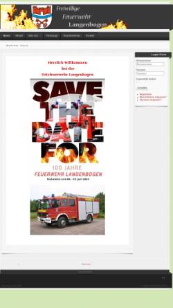 Vorschau der mobilen Webseite www.ff-langenbogen.de, Feuerwehr Langenbogen