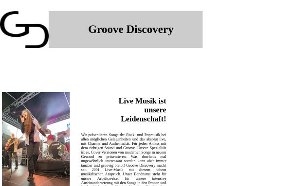 Vorschau von groovediscovery.de, Groove Discovery