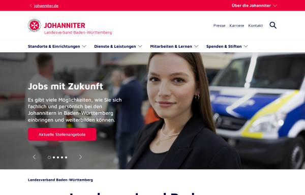 Vorschau von www.johanniter.de, Johanniter-Unfall-Hilfe e.V.