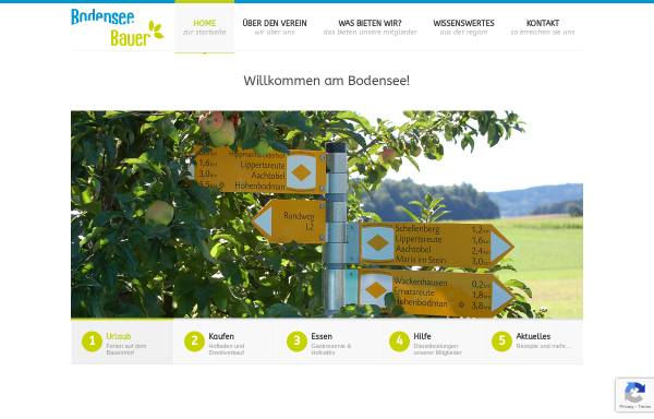 Vorschau von www.bodenseebauer.de, Verein - Bäuerliche Anbietergemeinschaft am Bodensee