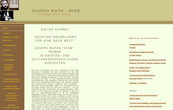Vorschau von home.bn-ulm.de, Joseph Roths Roman 