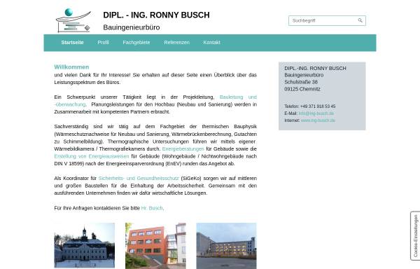 Vorschau von www.ing-busch.de, Busch, Ronny