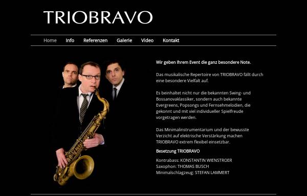 Vorschau von triobravo.net, Trio Bravo
