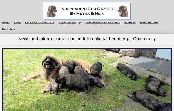 Vorschau von www.leogazette.com, Independent Leo Gazette