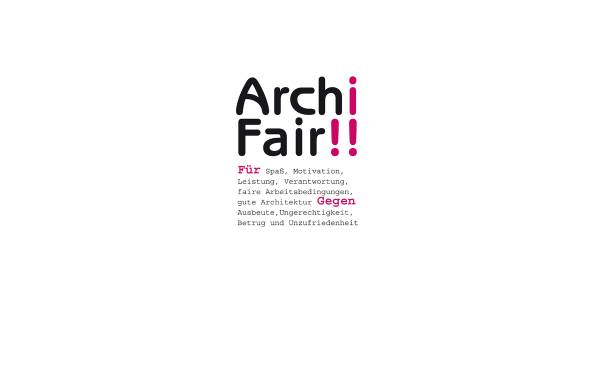 Vorschau von www.archifair.de, Archifair