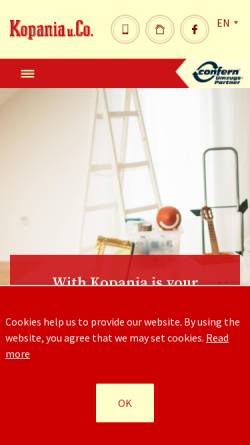 Vorschau der mobilen Webseite www.kopania.de, Kopania & Co.