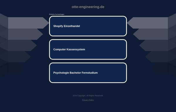 Vorschau von www.otte-engineering.de, Otte Engineering