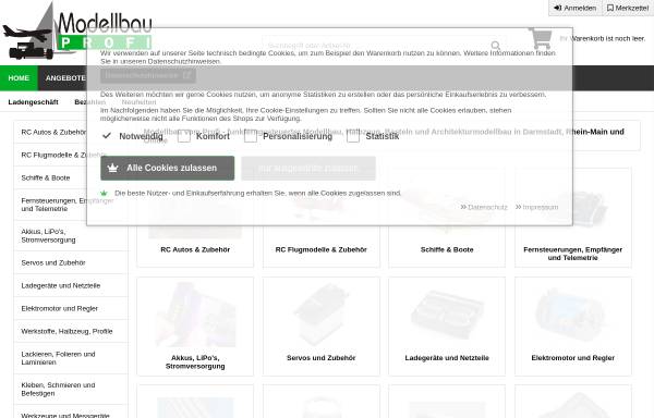 Vorschau von www.modellbau-profi.de, Modellbau Profi Niewöhner eK