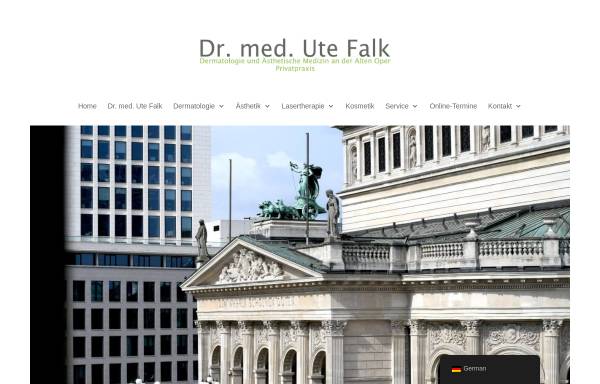 Vorschau von www.dr-u-falk.de, Praxis am Opernplatz