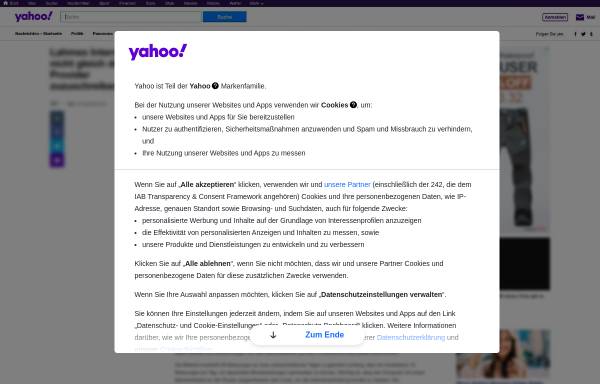 Yahoo! Deutschland - Schlagzeilen