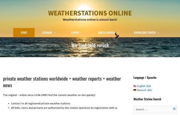 Wetterstationen Online