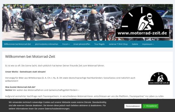 Vorschau von www.motorrad-zeit.de, Motorrad-zeit.de
