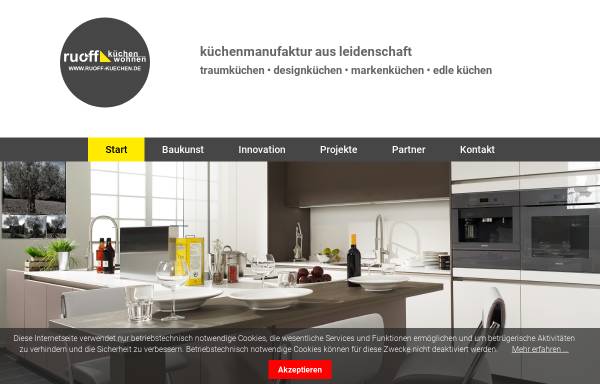 Vorschau von www.ruoff-kuechen.de, Küchenstudio Ruoff