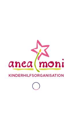 Vorschau der mobilen Webseite www.aneamoni.de, anemamoni - für sozial benachteiligte Kids