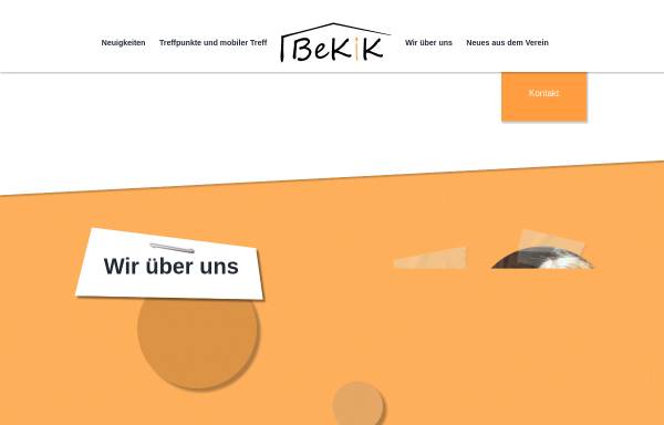 Vorschau von www.bekik.de, Bekik - offene Jugendarbeit der Kirchen in Kürten