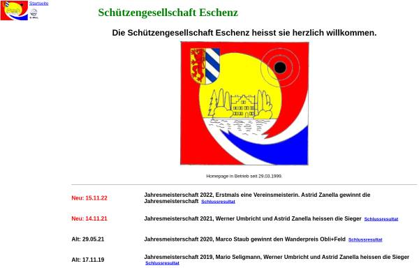 Vorschau von www.sgeschenz.ch, Schützengesellschaft Eschenz