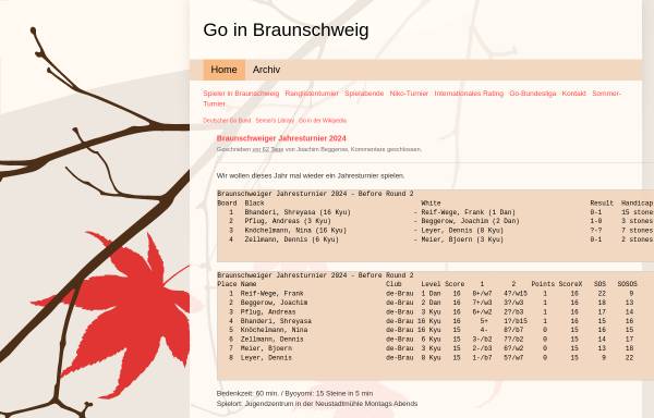 Vorschau von www.braunschweig-go.de, Go in Braunschweig
