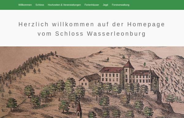 Vorschau von www.wasserleonburg.at, Forstverwaltung Schloss Wasserleonburg