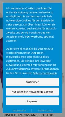 Vorschau der mobilen Webseite www.kraft-kassel.de, Kraft GmbH