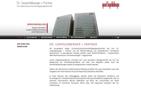 Vorschau von www.leopoldsberger.de, Dr. Leopoldsberger + Partner