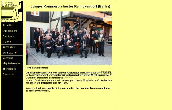 Vorschau von jkor.de, Junges Kammerorchester Reinickendorf