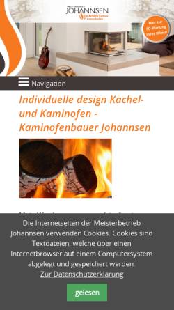 Vorschau der mobilen Webseite www.swen-johannsen.de, Meisterbetrieb Swen Johannsen