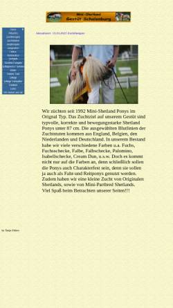 Vorschau der mobilen Webseite www.gestuetschalenburg.de, Gestüt Schalenburg