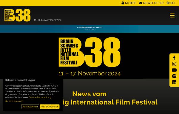 Vorschau von www.filmfest-braunschweig.de, filmfest