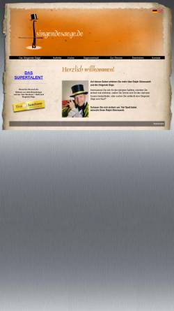 Vorschau der mobilen Webseite www.singendesaege.de, Die singende Säge