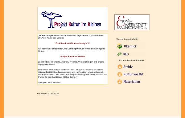 Vorschau von www.prokik.de, Prokik e.V.