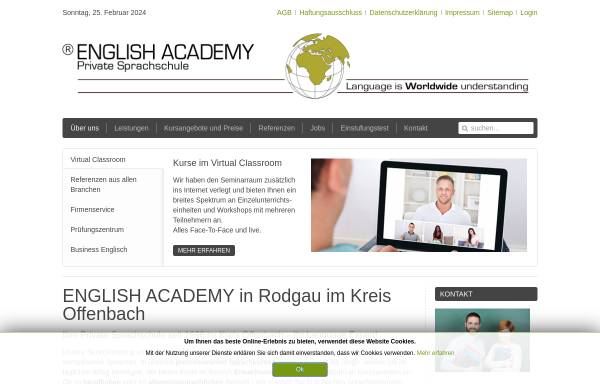 Vorschau von www.englishacademy.de, English Academy