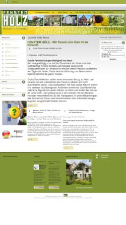 Vorschau der mobilen Webseite www.fenster-hoelz.de, Fenster Hölz