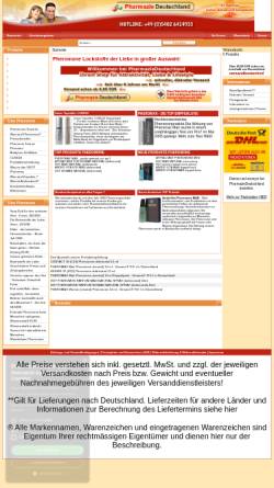Vorschau der mobilen Webseite www.pharmaziedeutschland.com, Birgit & Sven Laske GbR