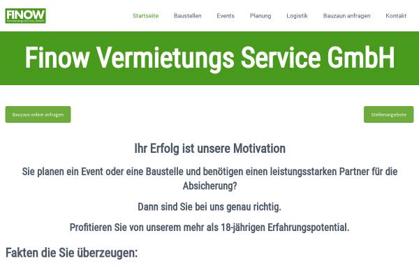 FINOW Vermietung und Service GmbH