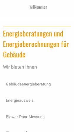Vorschau der mobilen Webseite www.baron-energie.de, Baron, Herbert