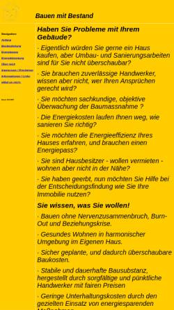 Vorschau der mobilen Webseite www.bauen-mit-bestand.de, Ostermeier, Heinrich