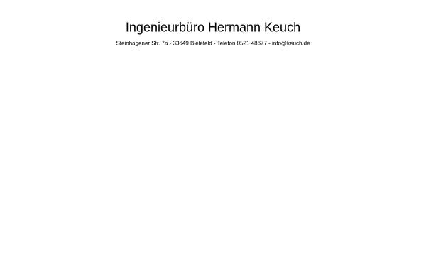 Vorschau von www.keuch.de, Keuch, Hermann