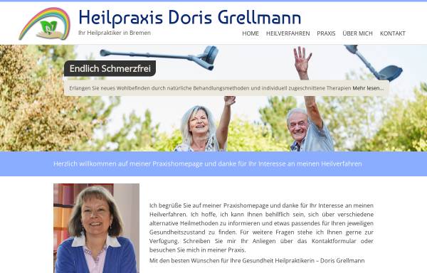 Vorschau von www.heilpraktiker-bremen.com, Heilpraxis Doris Grellmann