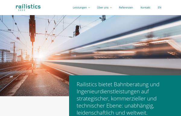 Vorschau von railistics.de, Railistics GmbH