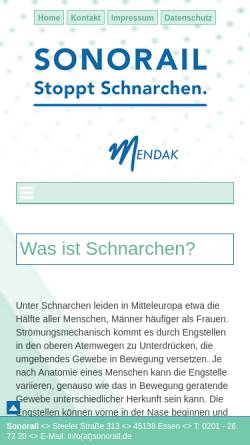 Vorschau der mobilen Webseite www.mensch-24.de, MenSch-24.de, Zahntechnik Mendak