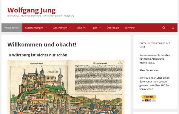 Vorschau von schreibdasauf.info, Wolfgang Jung