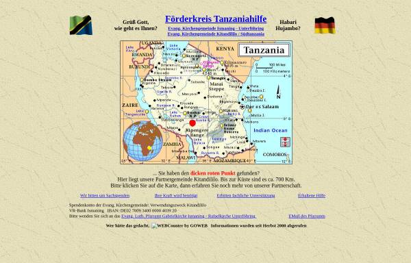 Vorschau von tanzaniahilfe-ismaning.de, Tanzaniahilfe Ismaning