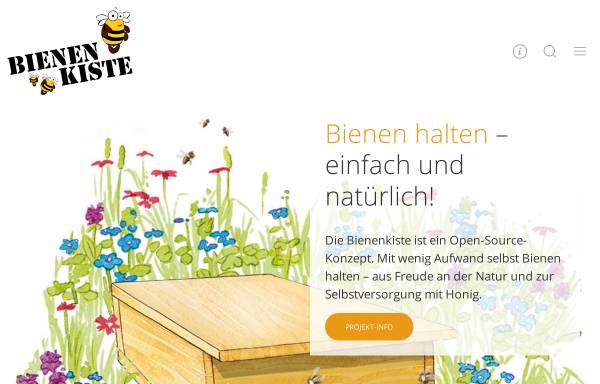 Vorschau von bienenkiste.de, Die Bienenkiste