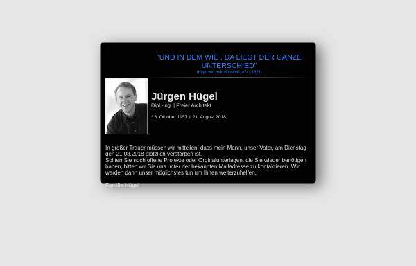 Hügel, Jürgen