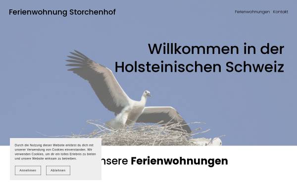 Vorschau von www.ferienwohnung-storchenhof.de, Ferienwohnung Storchenhof