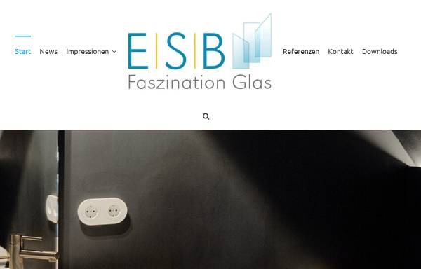 Vorschau von www.esb-glas.de, ESB GmbH