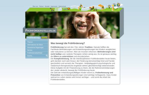 Vorschau von www.fruehfoerderstellen.de, Frühförderstellen