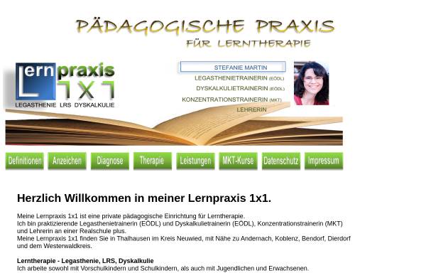 Vorschau von www.lernpraxis1x1.de, Lernpraxis 1x1