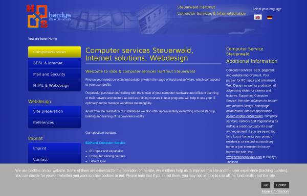 Vorschau von www.h-steuerwald.de, Computer-Service Steuerwald