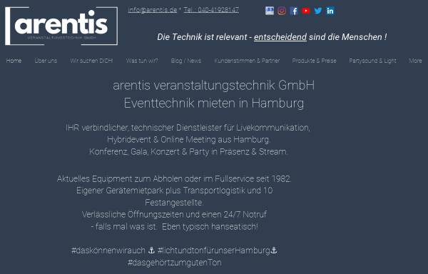 Arentis Veranstaltungstechnik GmbH